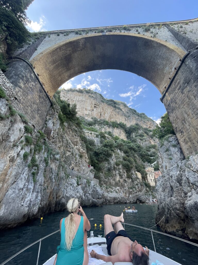 amalfi coast boat tour furore